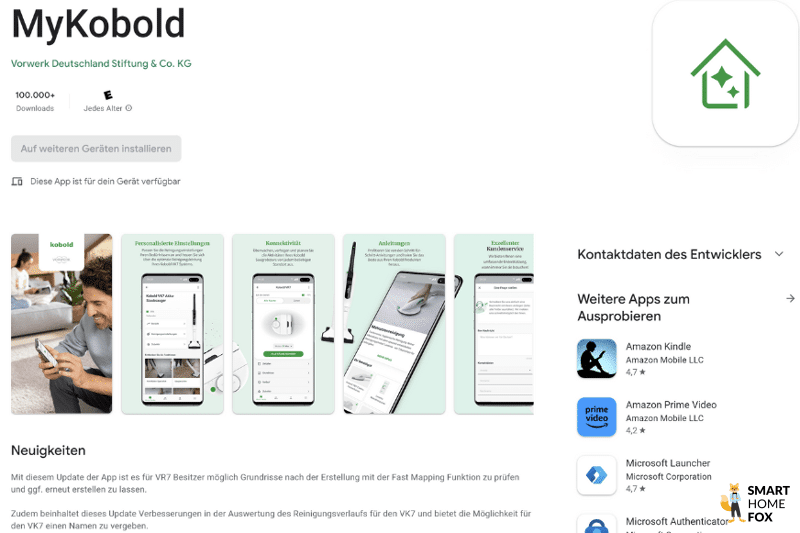 Die MyKobod App steht im App Store zum Download zur Verfügung.